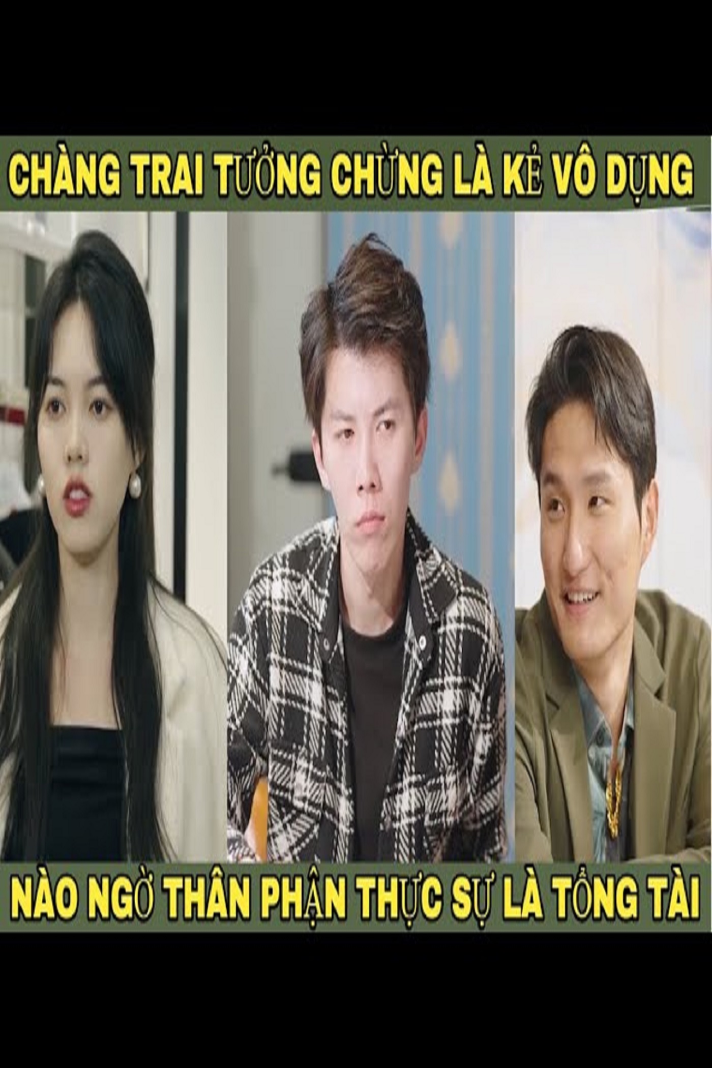 Tưởng Chàng Trai Là Kẻ Vô Dụng Nào Ngờ Thân Phận Thực Sự Lại Là Tổng Tài